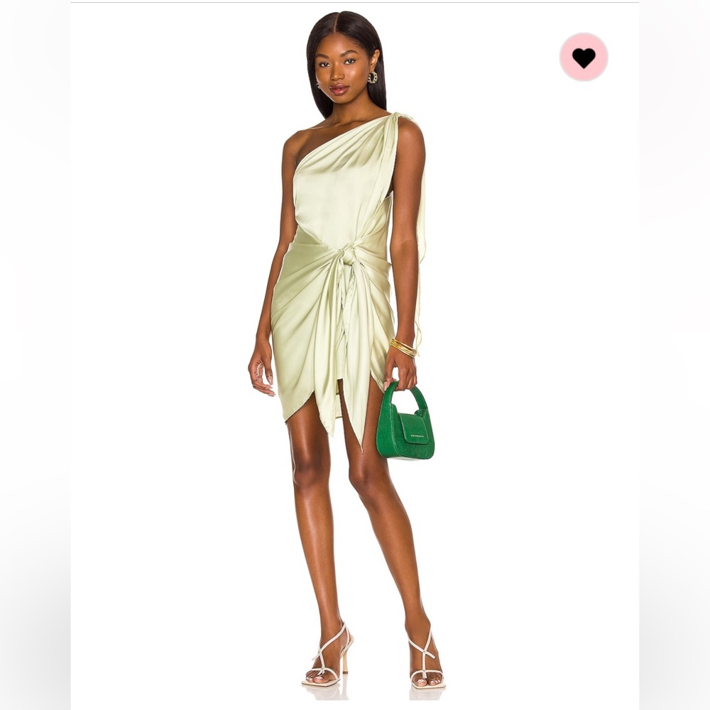Baobab marea mini dress in pistachio